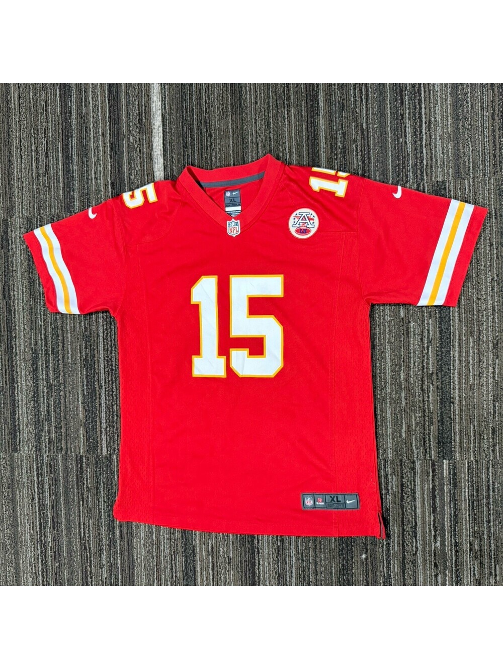 Nike Patrick Mahomes #15 Kansas City Chiefs Jersey Size XL Nike Boys